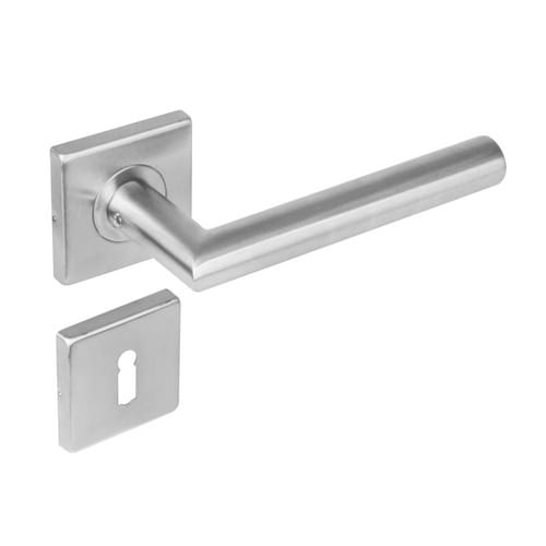 Intersteel Türdrücker, 53x53x8 mm BB-Rosetten Recht 90 Grad