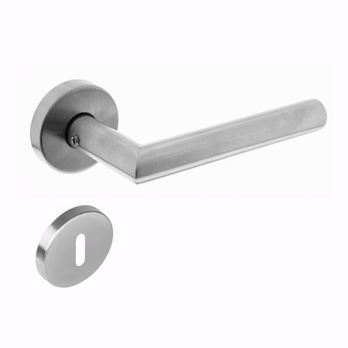 Intersteel Türdrücker, D.50x10 mm BB-Rosetten Recht 90 Grad