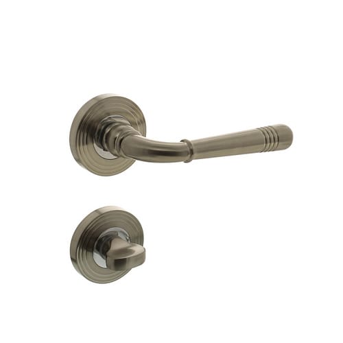 Intersteel Türdrücker mit Rosette »Helena«, D.55x10 mm WC 8 mm stift