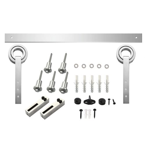 Intersteel Schiebetürsysteme »Modern« - silberfarben