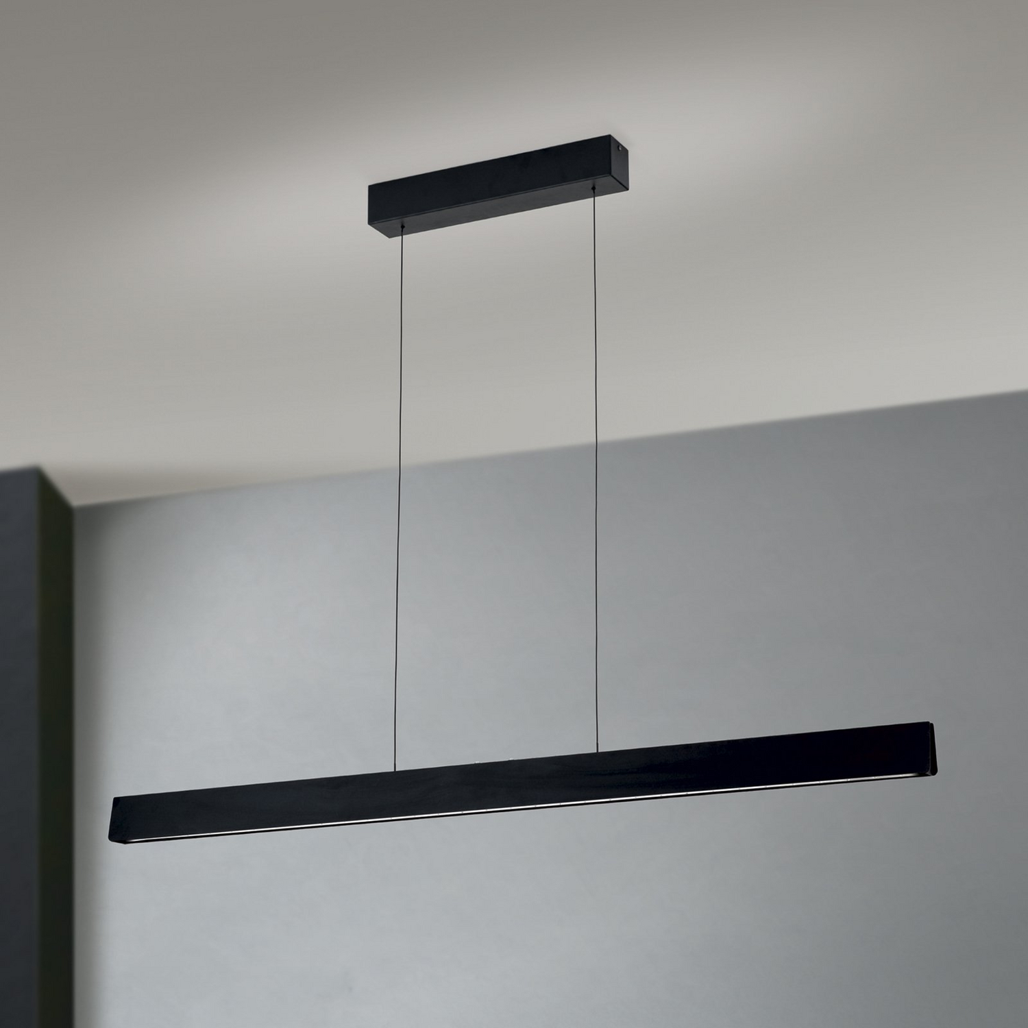 [gebraucht] B-ware Tara Hängeleuchte Pendelleuchte Led Lampe Schwarz Dimmer Alu Stahl Wohnzimmer151