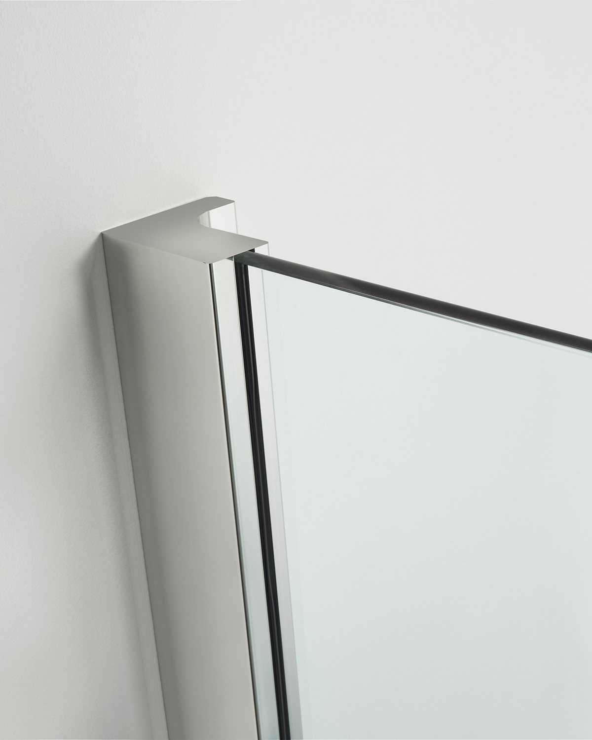 Avito Vario Bw.-st. 730x1750mm Links, Glas H1, Silber-eloxiert