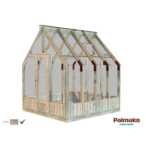 PALMAKO Gewächshaus »Emilia«, 5,4 m², Holz/Glas