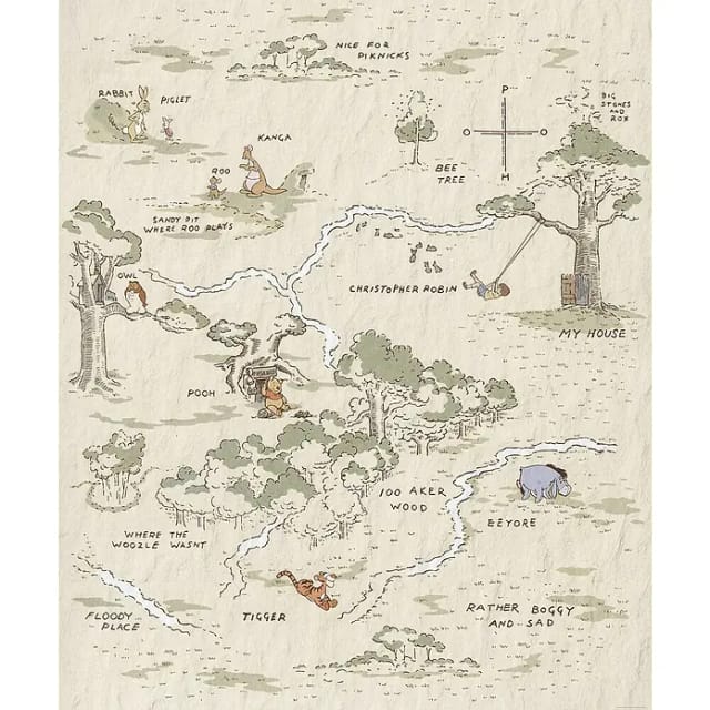 KOMAR Vliestapete »Into Adventure«, Breite 200 cm, matt - braun