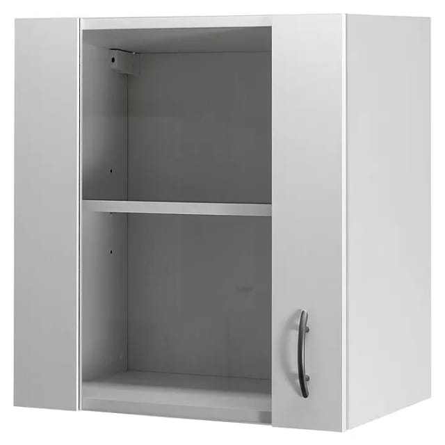 Flex-Well Glas-Hängeschrank »Wito«, weiß, melaminbeschichtete Spanplatte - weiss