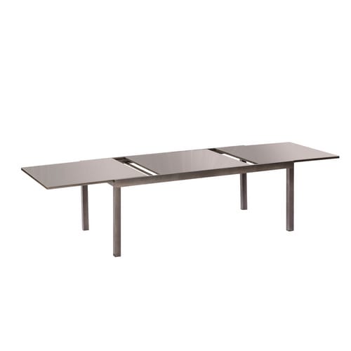 MERXX Gartenmöbelset »Florenz«, 6 Sitzplätze, Aluminium/Textil - grau
