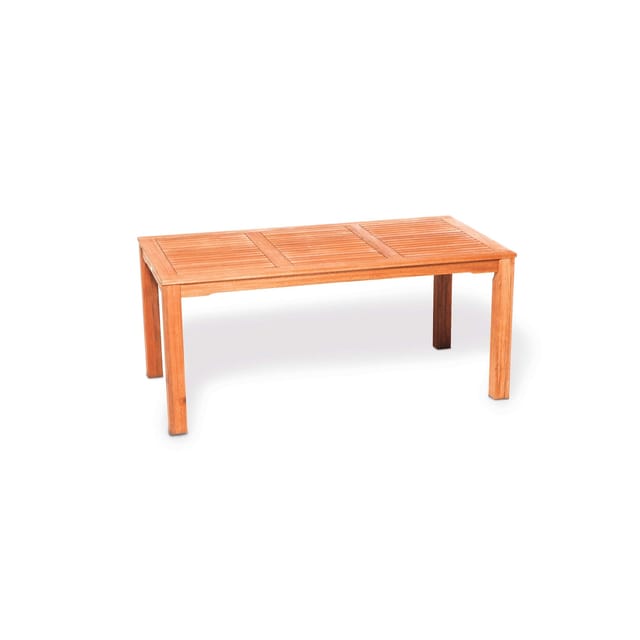 MERXX Gartentisch, BxHxT: 90 x 74 x 170 cm, Tischplatte: Eukalyptusholz - beige