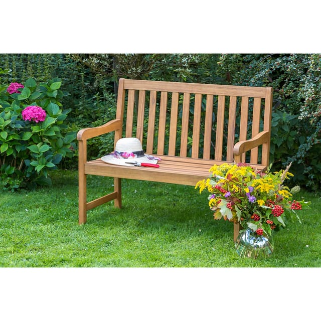 MERXX Gartenbank »Mindanoa«, Holz, 2-Sitzer, BxHxT: 107 x 89 x 54 cm - braun