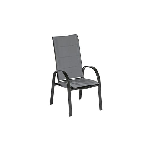 MERXX Gartenmöbelset »Marini«, 6 Sitzplätze, Aluminium/Textil - grau