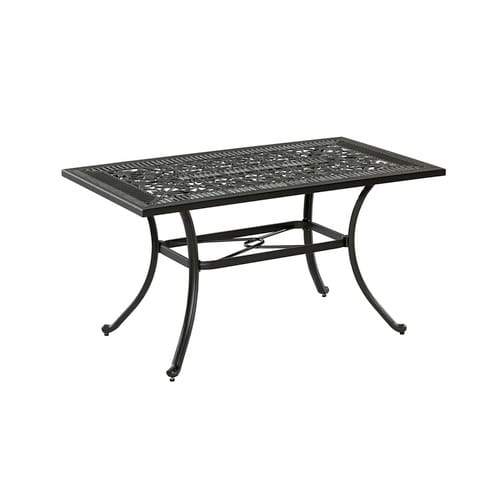 MERXX Gartenmöbelset »Rhodos«, 6 Sitzplätze, Aluminium, inkl. Auflagen - grau