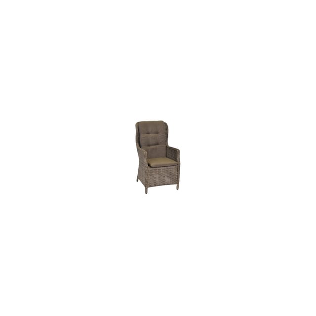 MERXX Sessel »Riviera«, Metall/Kunststoff, BxHxT: 60 x 56 x 107 cm - grau