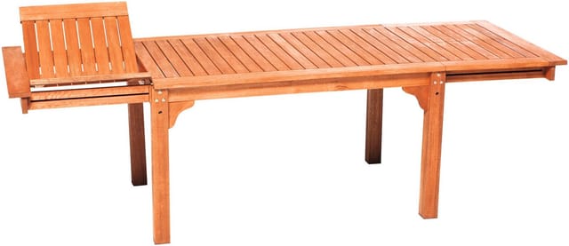 MERXX Ausziehtisch, BxHxT: 90 x 74,5 x 150 cm, Tischplatte: Eukalyptusholz - beige