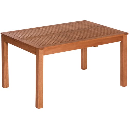 MERXX Ausziehtisch, BxHxT: 150 x 74 x 100 cm, Tischplatte: Eukalyptusholz - beige
