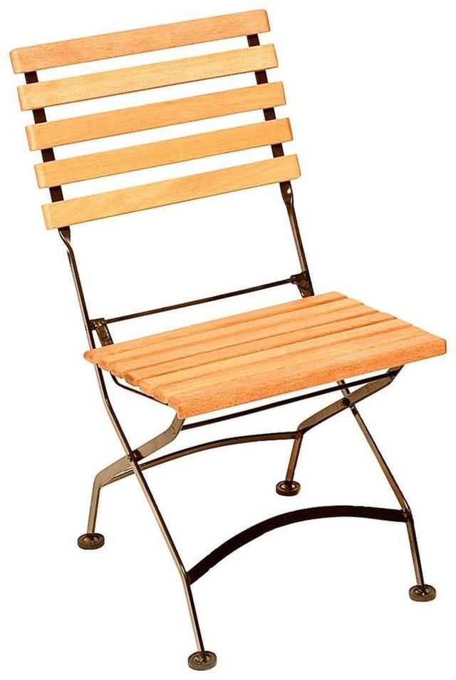 MERXX Stuhl »Schlossgarten«, BxHxT: 47 x 86 x 59 cm, Stahl - braun