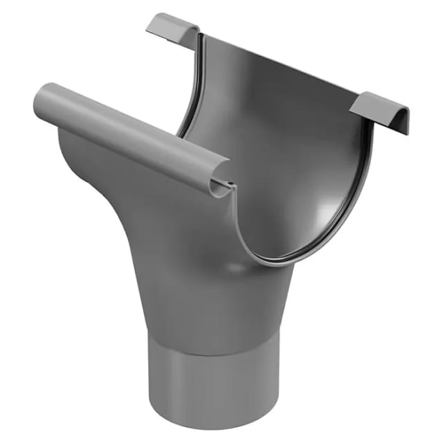 MARLEY Stutzen, RG 150/105; grau, Kunststoff (PVC)