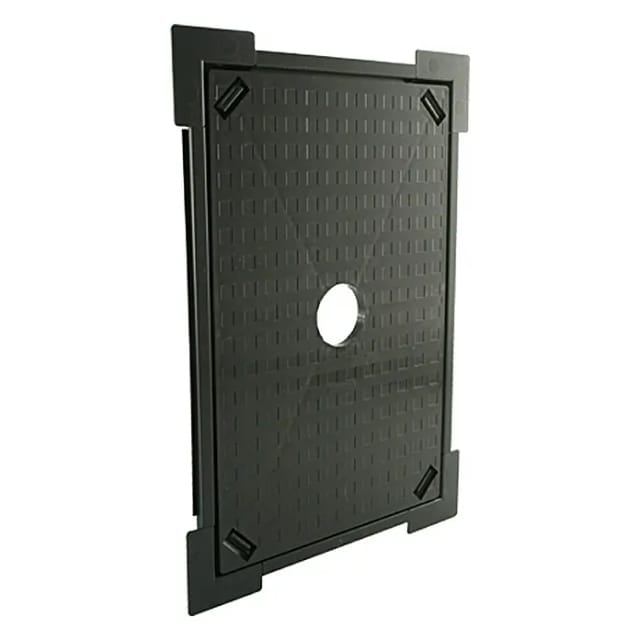 MARLEY Fliesenrahmen, Kunststoff (PVC), BxL: 23,9 cm x 34,1 cm - schwarz