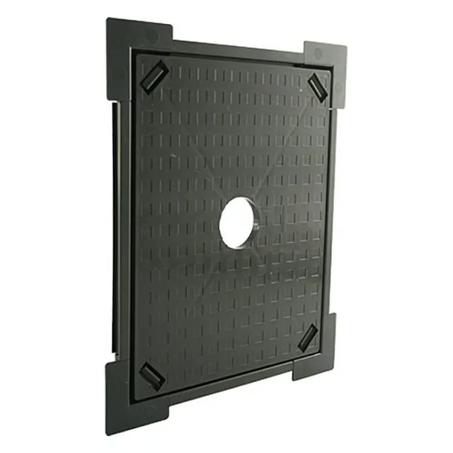MARLEY Fliesenrahmen, Kunststoff (PVC), BxL: 23,9 cm x 28,9 cm - schwarz