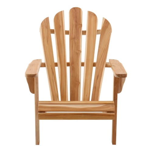 Möbilia Gartensessel, Holz, BxH: 57 x 104 cm - beige