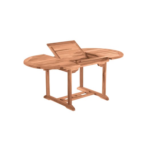 Möbilia Gartentisch, BxLxH: 120 x 120 x 75 cm, Massivholz - beige