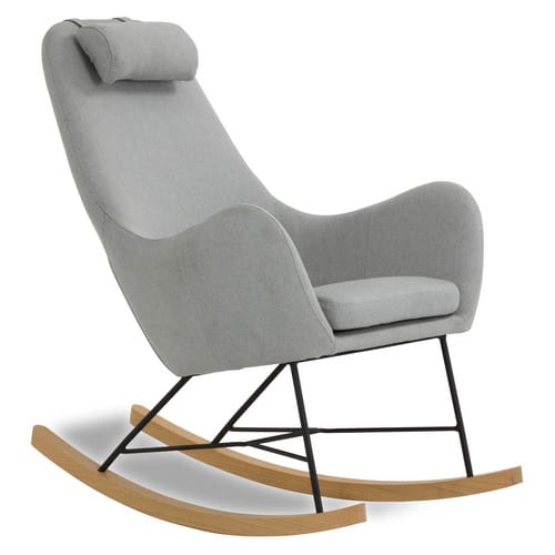 SalesFever Schaukelstuhl, Höhe: 99 cm, grau