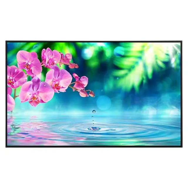 papermoon Infrarotheizung »EcoHeat - Zen Orchidee und Tröpfchen«, Matt-Effekt - bunt
