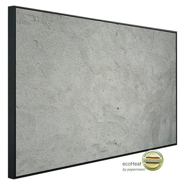 papermoon Infrarotheizung »EcoHeat - Grunge Zementwand«, Matt-Effekt - bunt