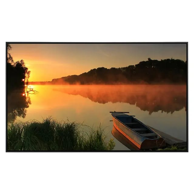 papermoon Infrarotheizung »EcoHeat - Misty Lake«, Matt-Effekt - bunt