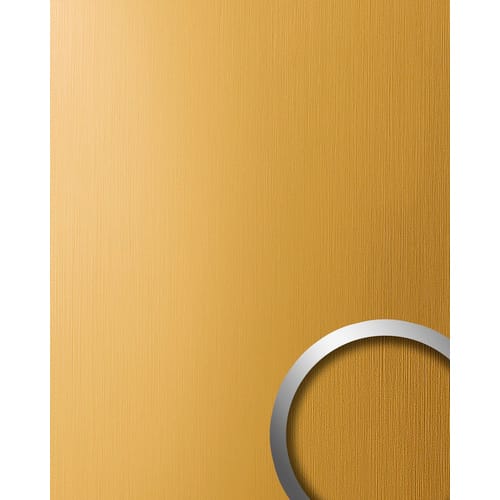 wallface Dekorpaneele, Metalloptik, strukturiert - goldfarben