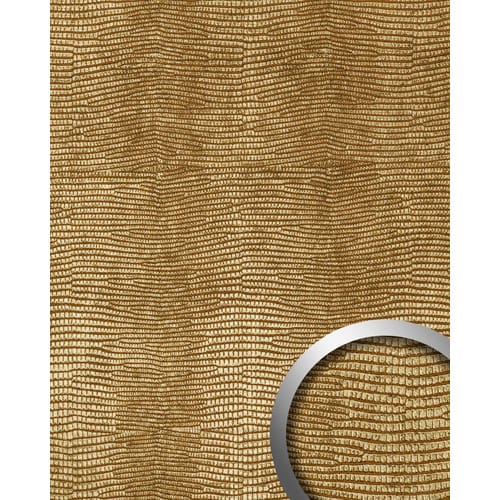 wallface Dekorpaneele, glatt - goldfarben