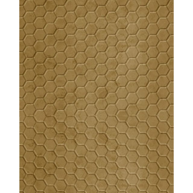wallface Dekorpaneele, Leder Optik, glatt - gelb