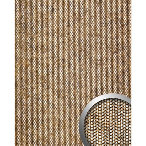 wallface Dekorpaneele, used look, glatt - braun