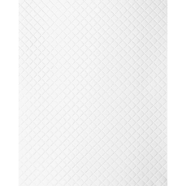 wallface Dekorpaneele, Leder Optik, strukturiert - weiss