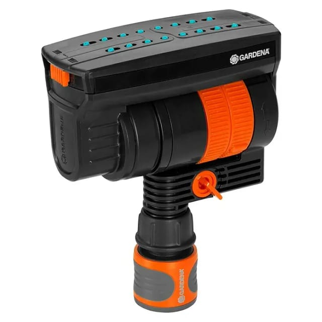 GARDENA Sprinklersystem, bedienbar per App, 13 cm, schwarz