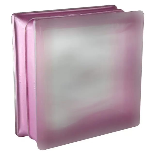Fuchs Design Glasbaustein, BxH: 190 x 190 mm - lila
