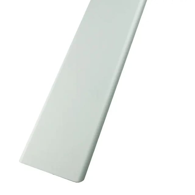 Fuchs Design Glassteinabschlussprofil, BxL: 8 x 125 cm, Aluminium - silberfarben