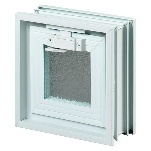 Fuchs Design Lüftungsfenster, BxHxT: 19 x 19 x 8 cm, 2.9 W/mK - weiss
