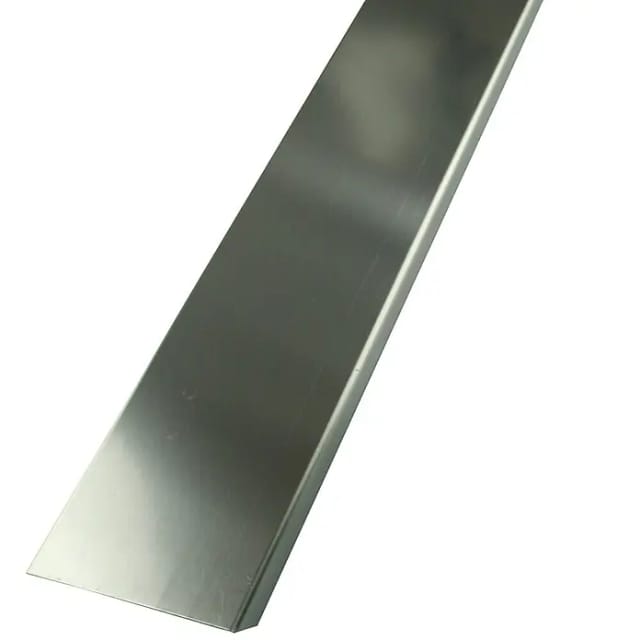 Fuchs Design U-Profil, BxL: 5 x 200 cm, Edelstahl - silberfarben