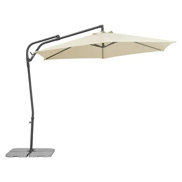 SCHNEIDER SCHIRME Ampelschirm »Genua«, rund - beige