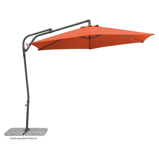 SCHNEIDER SCHIRME Ampelschirm »Genua«, rund - orange