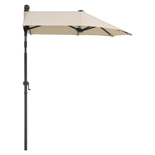 SCHNEIDER SCHIRME Balkonschirm »Salerno Mezza«, Breite: 150cm, U-förmig, abknickbar, Sonnenschutzfaktor: 50+ - beige