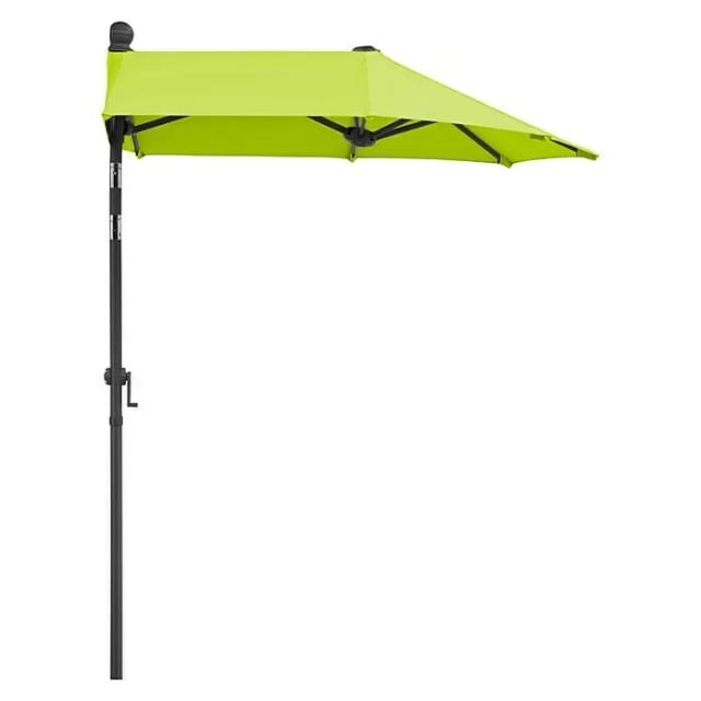 SCHNEIDER SCHIRME Balkonschirm »Salerno Mezza«, Breite: 150cm, U-förmig, abknickbar, Sonnenschutzfaktor: 50+ - gruen