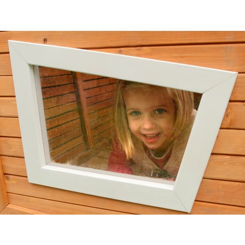 AXI Kinderspielhaus »Emma«, BxHxT: 349 x 227 x 193 cm, Holz, braun/weiß/lila