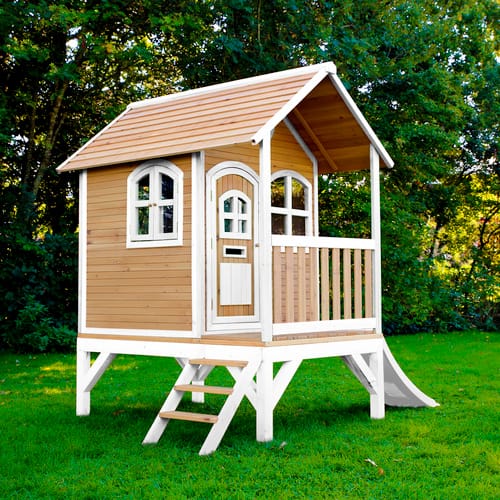 AXI Kinderspielhaus »Tom«, BxHxT: 287 x 231 x 191 cm, Holz, braun/weiß