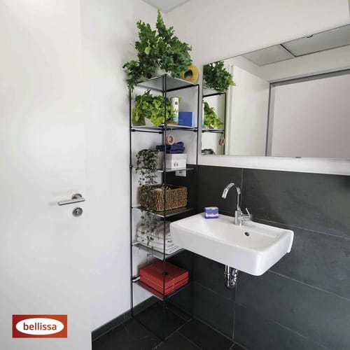 BELLISSA Pflanzenregal »FILO«, BxHxL: 31 x 175 x 30 cm, verzinkter Stahl - grau