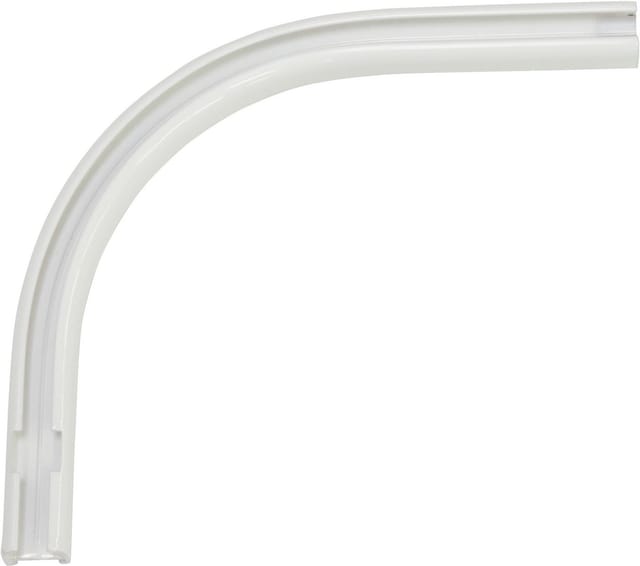 GARDINIA Aluminiumschiene, weiß, 1 Set - weiss