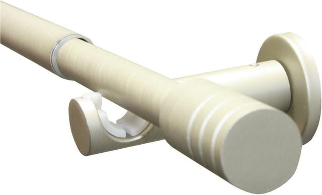 GARDINIA Gardinenstangen-Set »Elba«, Metall, champagner - beige