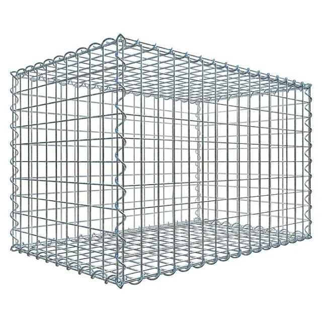 Gabiona Spiralgabione, LxHxT: 80 x 50 x 50 cm - silberfarben