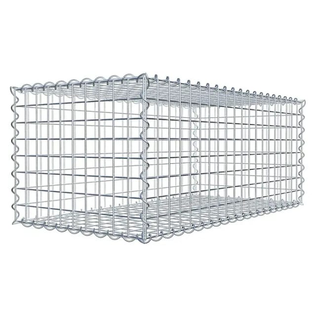 Gabiona Spiralgabione, LxHxT: 100 x 40 x 50 cm - silberfarben