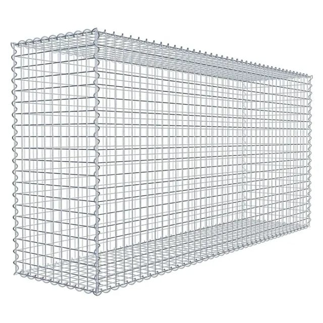 Gabiona Spiralgabione, LxHxT: 200 x 100 x 50 cm - silberfarben
