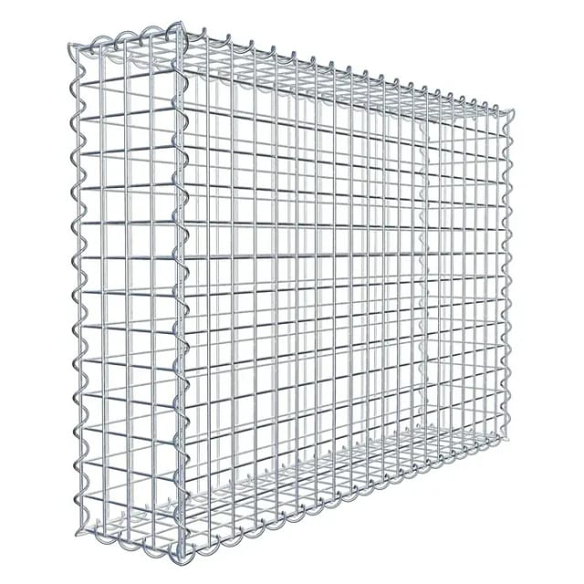 Gabiona Spiralgabione, LxHxT: 100 x 70 x 20 cm - silberfarben